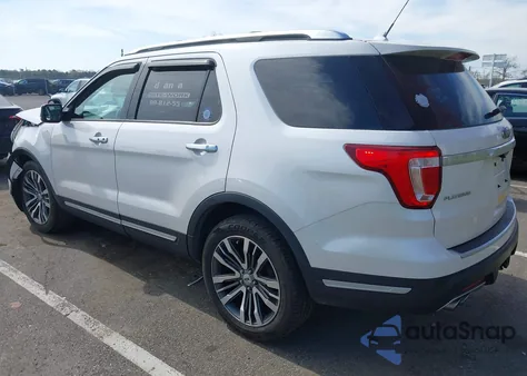2018 Ford Explorer Platinum from USA, damaged, VIN 1FM5K8HT2JGA33552